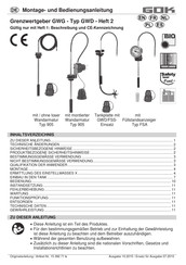 GOK GWD Instrucciones Par El Montaje Y El Funcionamiento