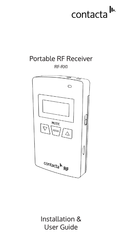 Contacta RF-TX1 Manual Del Usuario