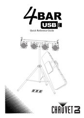 Chauvet 4BAR USB Guía De Referencia Rápida