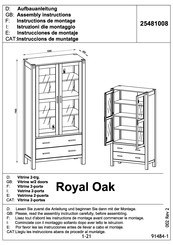 ROYAL OAK 25481008 Instruciones De Montaje