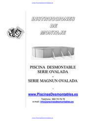 TOI MAGNUM OVALADA Serie Instrucciones De Manejo