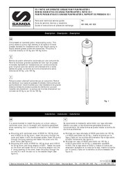 Samoa 401 000 Manual De Instrucciones