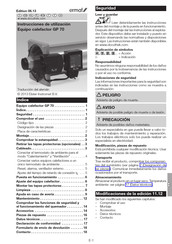 Elster ermaf GP 70 Instrucciones De Utilizacion