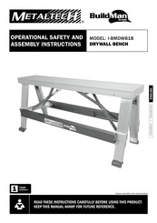 MetalTech BuildMan Grade I-BMDWB18 Directivas De Seguridad E Instrucciones De Montaje