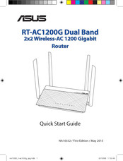 Asus RT-AC1200G Manual Del Usuario