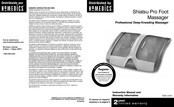 HoMedics FMS-250H Manual De Instrucciones E Información De Garantía