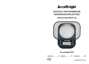 Accuweigh 255 Manual Del Usaurio