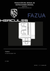 Hercules FAZUA FUTURA Fold Carbon I-10S Manual De Instrucciones