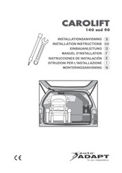 adapt CAROLIFT 140 Instrucciones De Instalación