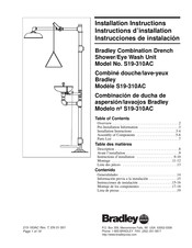 Bradley S19-310AC Instrucciones De Instalación