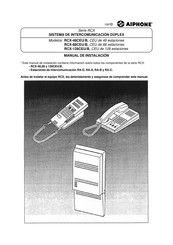 Aiphone RCX-48CEU/B Manual De Instalación