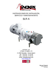 iNOXPA SLR-A Instrucciones De Instalación, Servicio Y Mantenimiento