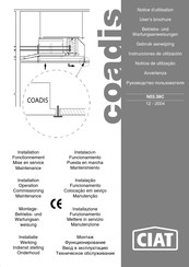 CIAT coadis 235/22 Instrucciones De Utilizacion