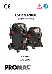 Promac VAC-30PC-R Manual De Usuario