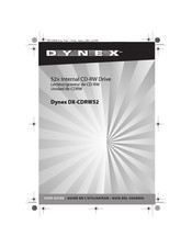 Dynex DX-CDRW52 Guia Del Usuario