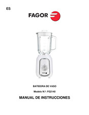 Fagor FG2140 Manual De Instrucciones