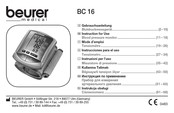 Beurer BC 16 Instrucciones Para El Uso