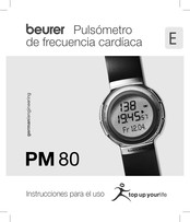 Beurer PM 80 Instrucciones Para El Uso