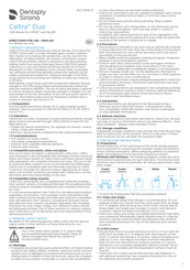 Dentsply Sirona Celtra Duo Instrucciones De Uso