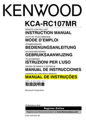 Kenwood KCA-RC107MR Manual De Instrucciones