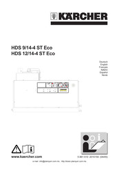 Kärcher HDS 9/14-4 ST Eco Instrucciones De Servicio