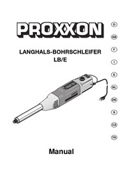 Proxxon LB/E Manual