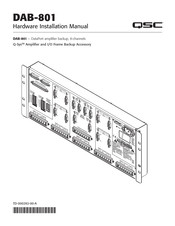 QSC DAB-801 Manual De Instalación Del Hardware