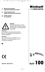 EINHELL Bavaria 44.191.10 Instrucciones De Uso