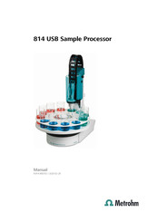 Metrohm 814 USB Sample Processor Manual