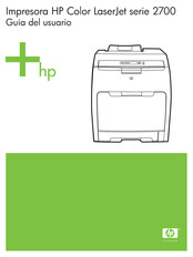 HP LaserJet 2700 Serie Guia Del Usuario