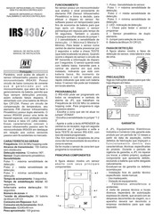 Jfl Alarmes IRS430i Manual De Instalación