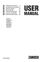 Zanussi ZUA12420SA Manual De Instrucciones