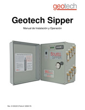 Geotech Solar Sipper Manual De Instalación Y Operación