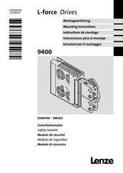 Lenze SM302 Instrucciones Para El Montaje