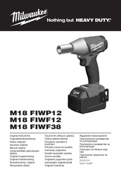 Milwaukee M18 FIWP12 Manual Original