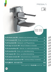 Pressalit PLUS R7664 Instrucciones De Uso Y Mantenimiento