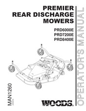 Woods PREMIER PRD8400E Manual Del Operador