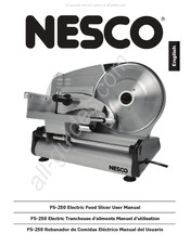 Nesco FS-250 Manual Del Usuario