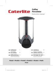 Caterlite F132 Manual De Instrucciones