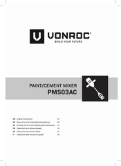 VONROC PM503AC Traducción Del Manual Original