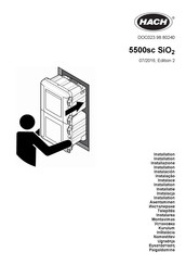 Hach 5500sc SiO2 Manual Del Usuario