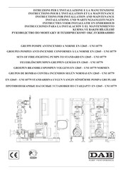 DAB 1 KDN Instrucciones Para La Instalación Y El Mantenimiento