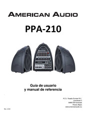 American Audio PPA-210 Guía De Usuario Y Manual De Referencia