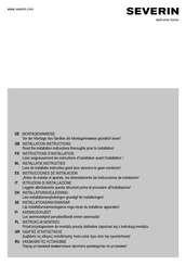 SEVERIN MW 7880 Instrucciones De Instalación