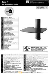 OMNI mount Tria 1 Manual De Instrucciones