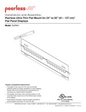 peerless-AV SUF641 Instalación Y Ensamblaje