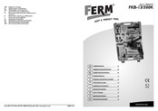Ferm PDM1019 Manual De Instrucciones