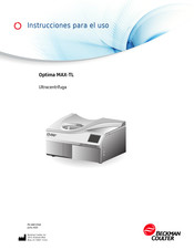 Beckman Coulter Optima MAX-TL Instrucciones Para El Uso