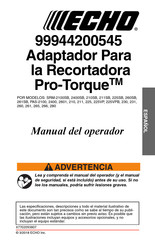 Echo 99944200545 Manual Del Operador