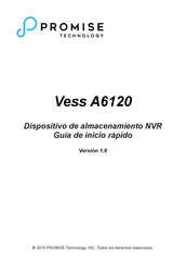 Promise Technology Vess A6120 Guia De Inicio Rapido